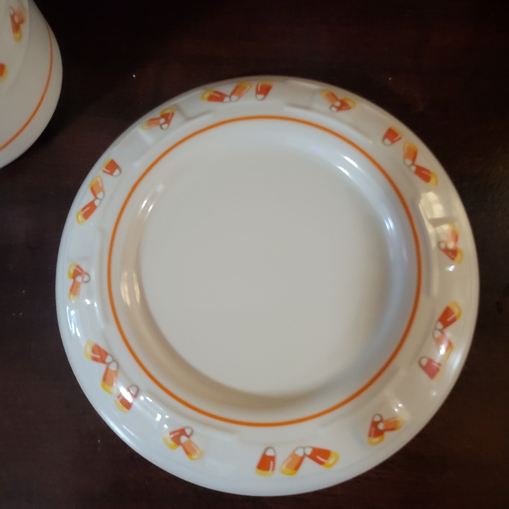Longaberger Candy Corn Accent Pottery - Picture 3 of 6